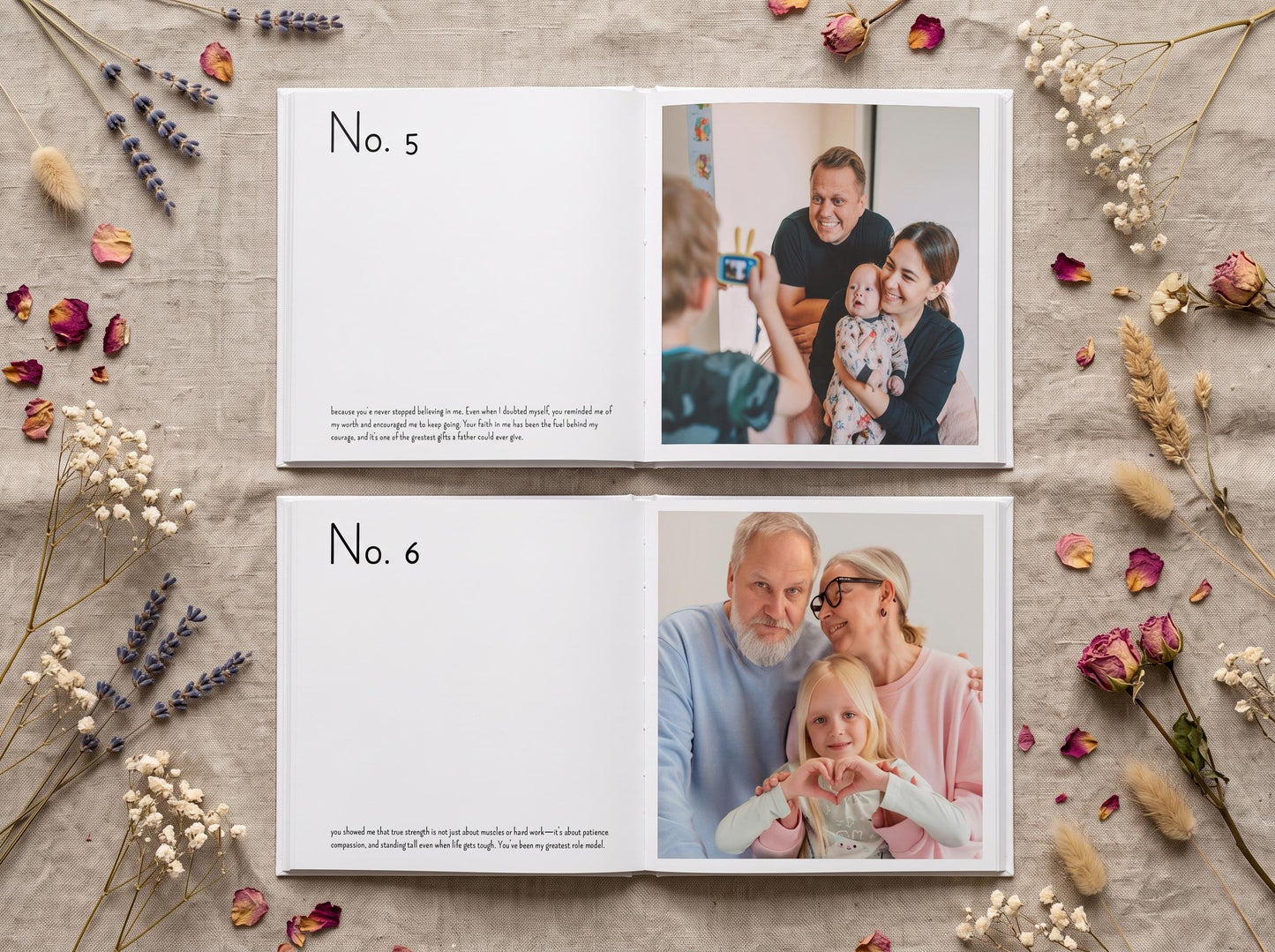 Personalized Reasons We Love You Photo Album: Custom Memory Keepsake