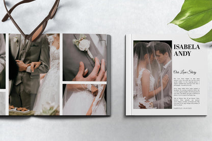 Custom Wedding Photo Album: Hardcover or Softcover Print Book Keepsake