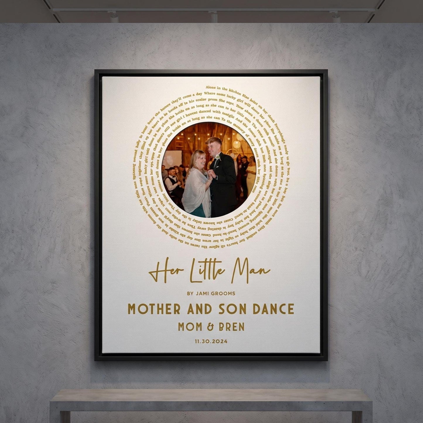 Mother of Groom Gift: Mom Son Dance Wedding Gift