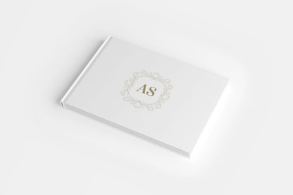 Wedding Guest Photo Book: White Hardcover Album Keepsake