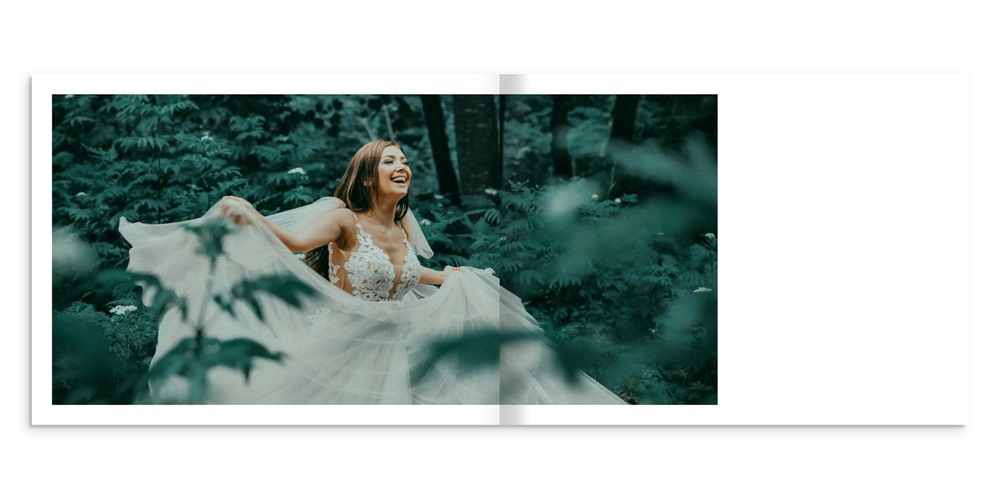 Wedding Guest Photo Book: White Hardcover Album Keepsake