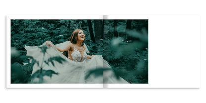 Wedding Guest Photo Book: White Hardcover Album Keepsake