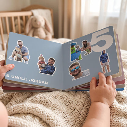 Personalized Baby Book First Year | Custom Photo Memory Book, 1st Birthday Keepsake
