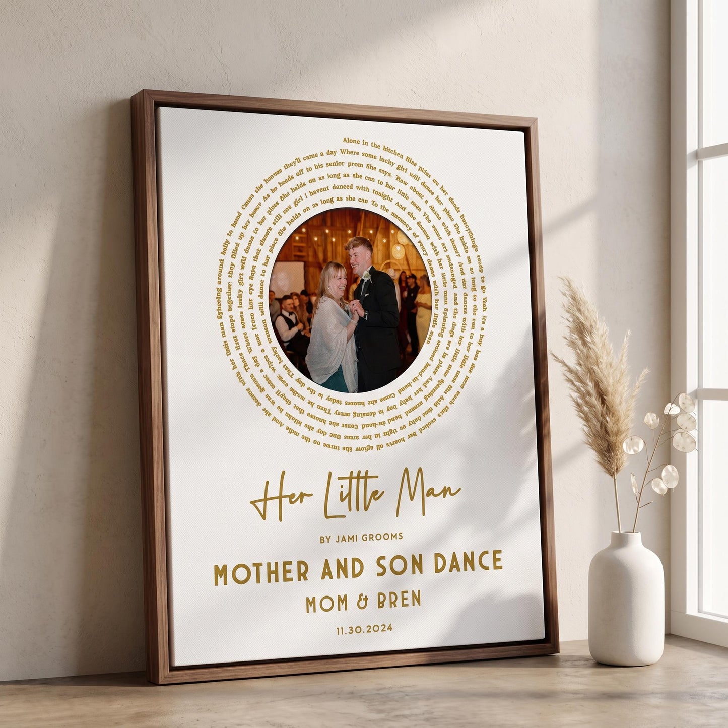 Mother of Groom Gift: Mom Son Dance Wedding Gift