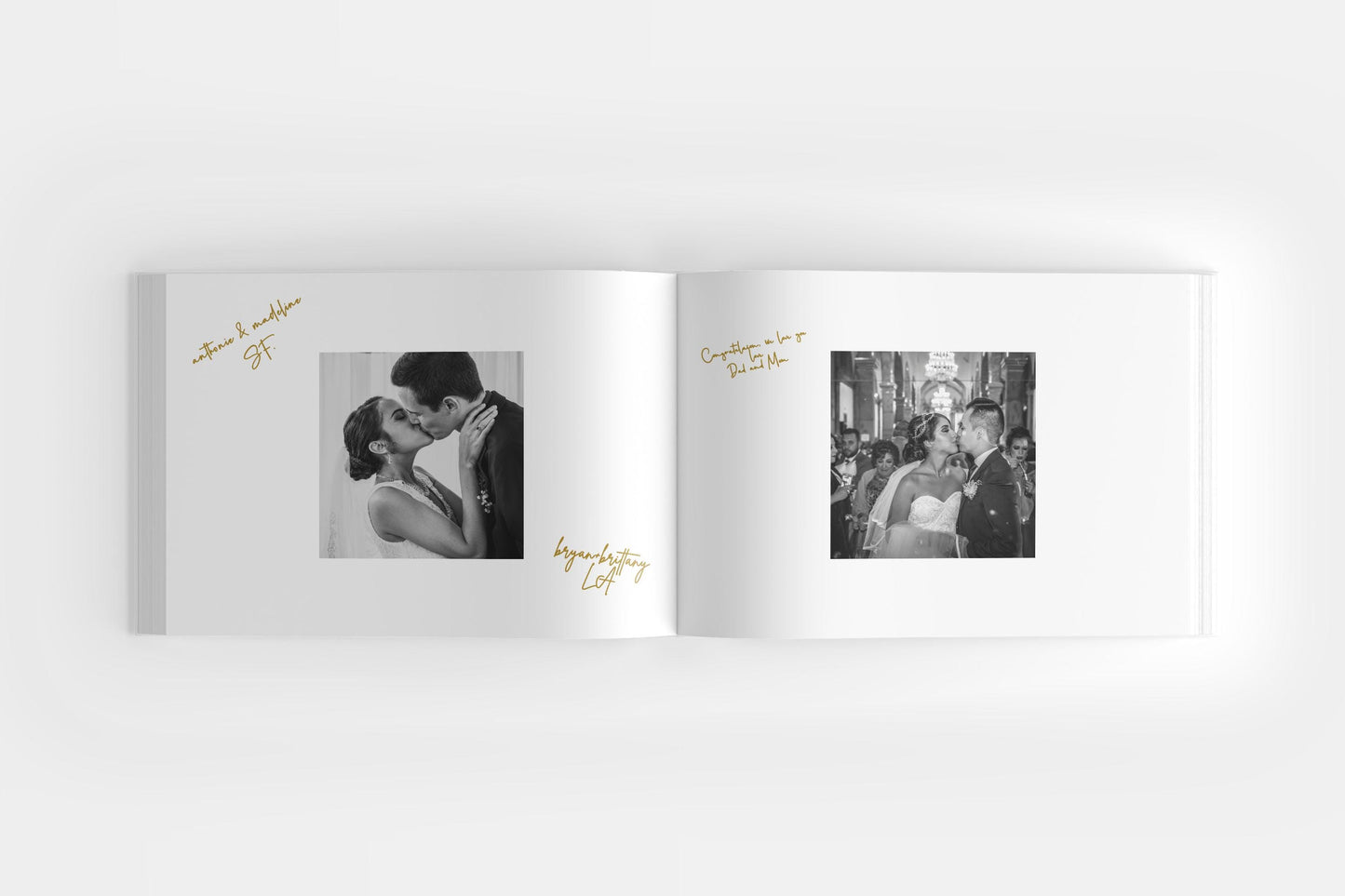 Wedding Guest Photo Book: White Hardcover Album Keepsake