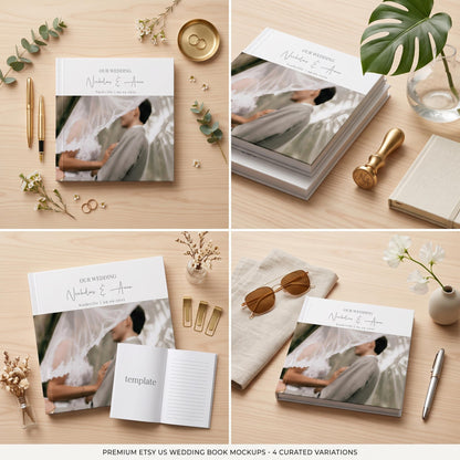 Custom Wedding Photo Album: Hardcover or Softcover Print Book Keepsake