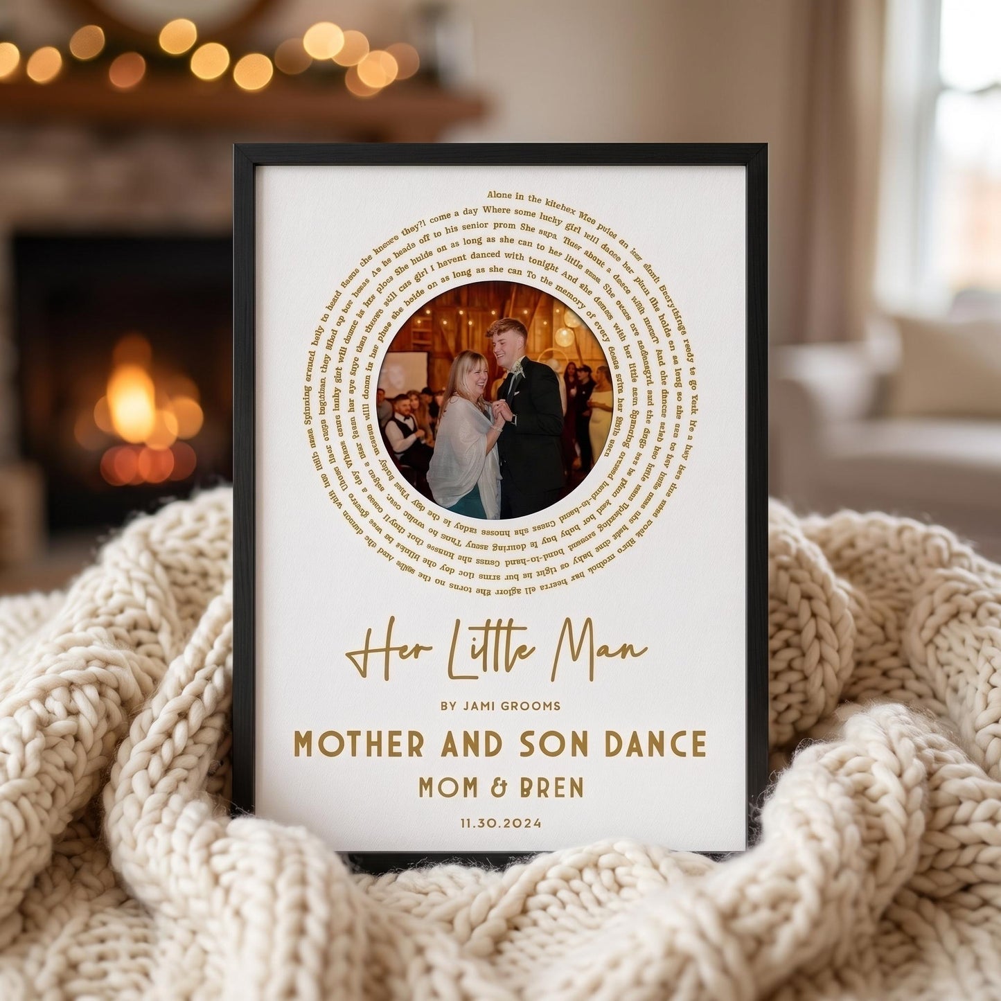 Mother of Groom Gift: Mom Son Dance Wedding Gift