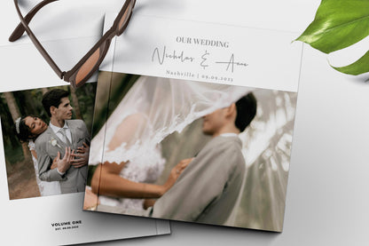 Custom Wedding Photo Album: Hardcover or Softcover Print Book Keepsake