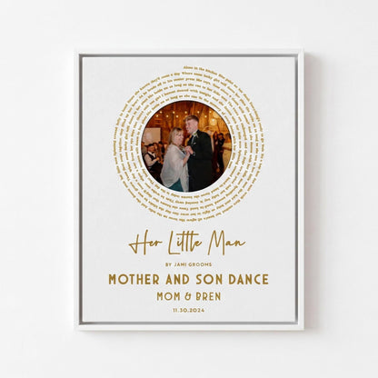 Mother of Groom Gift: Mom Son Dance Wedding Gift