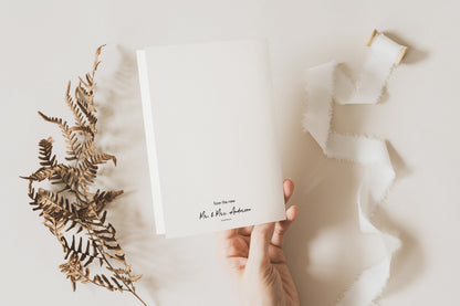 Wedding Thank You Cards Watercolor Portrait: Personalized Photo Folded Card