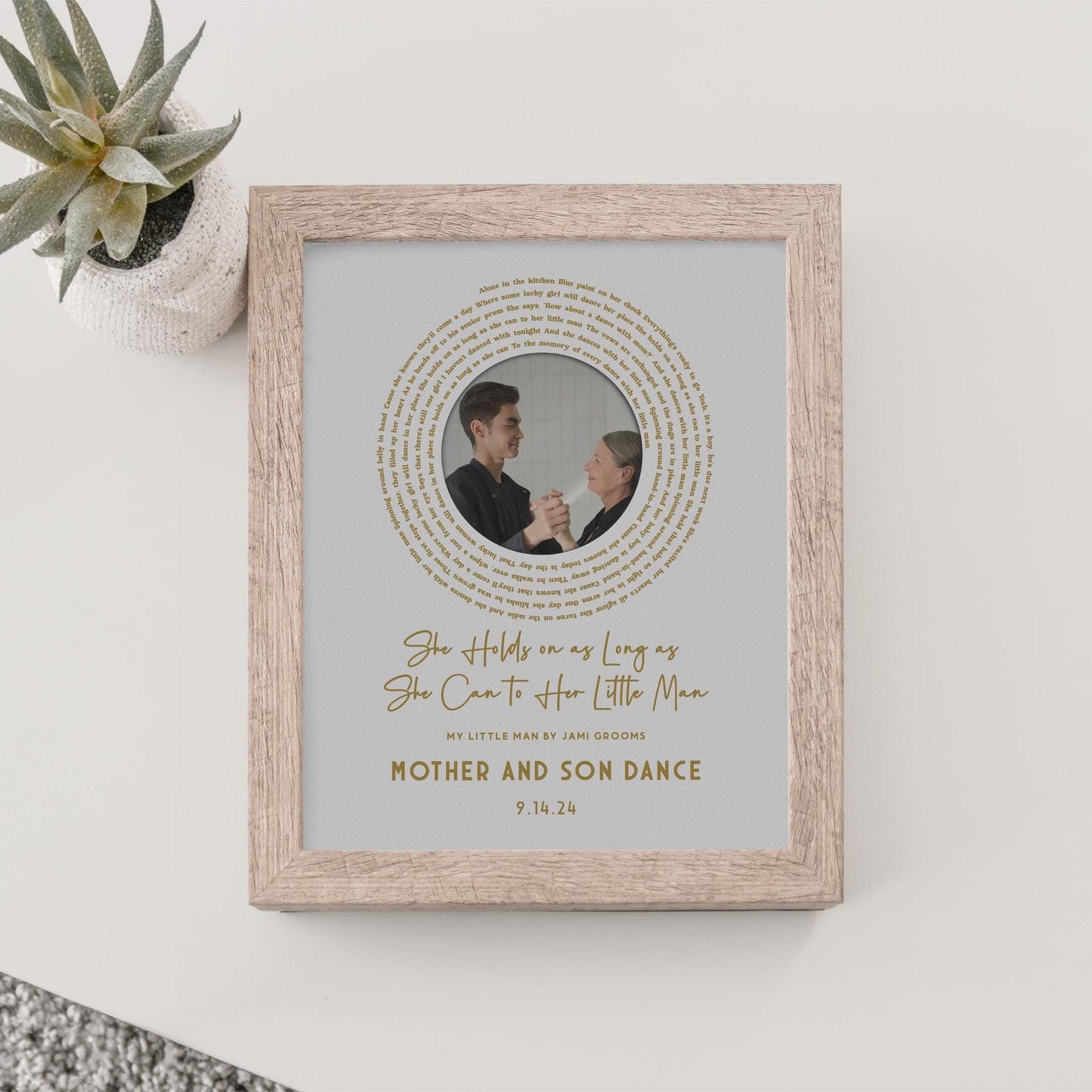 Mother of Groom Gift: Mom Son Dance Wedding Gift