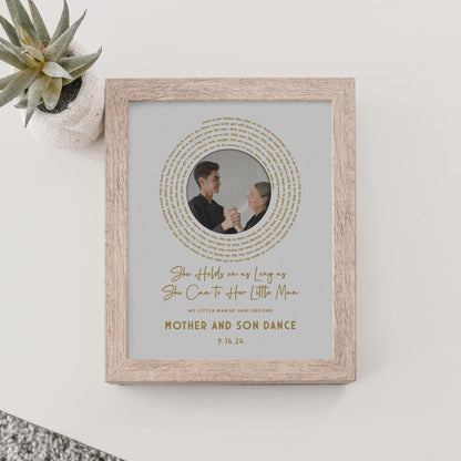 Mother of Groom Gift: Mom Son Dance Wedding Gift