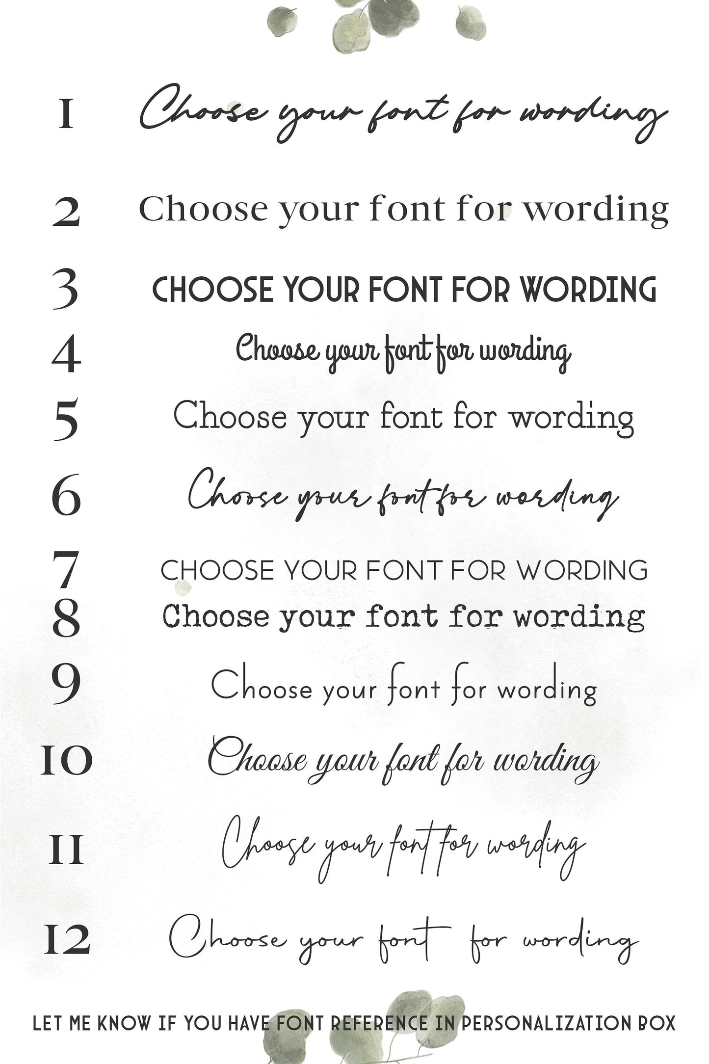 Wedding Song Lyrics with Watercolor Portrait: Anniversary Gift