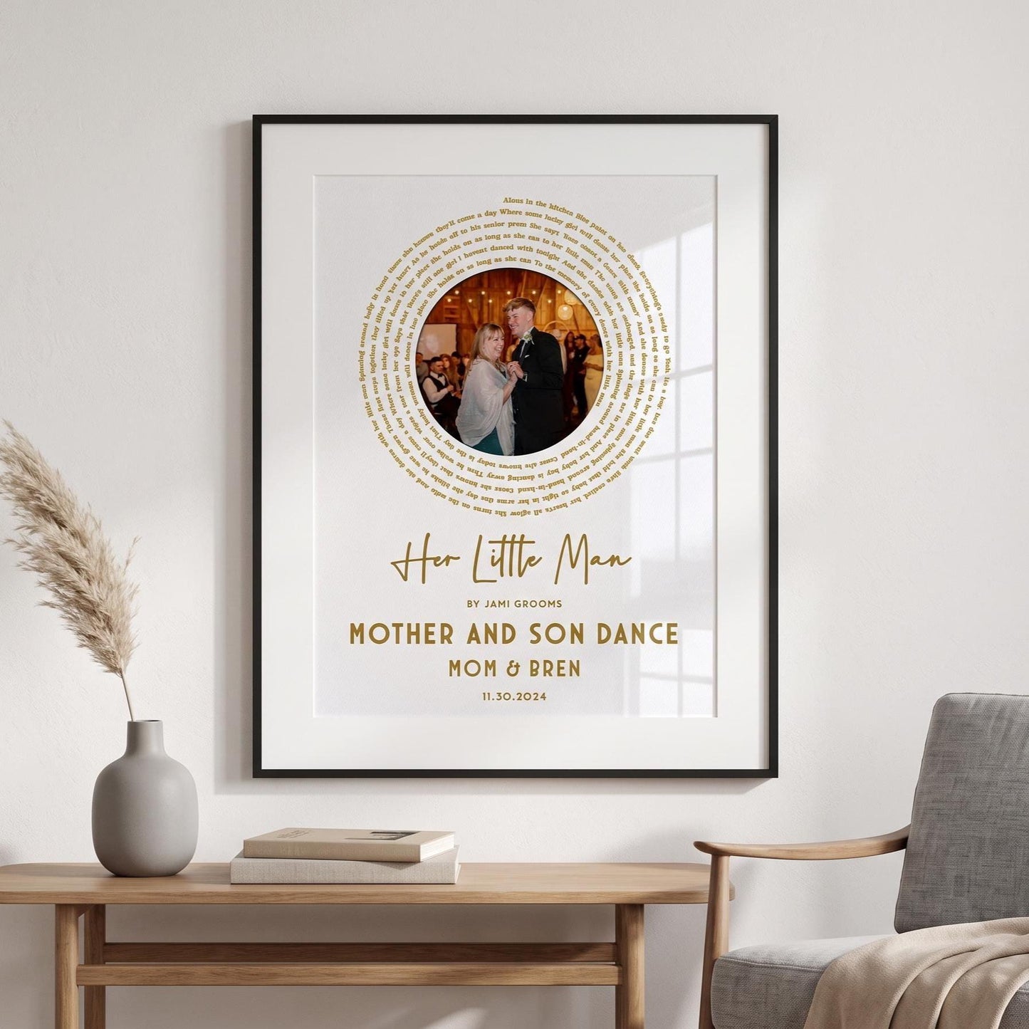 Mother of Groom Gift: Mom Son Dance Wedding Gift