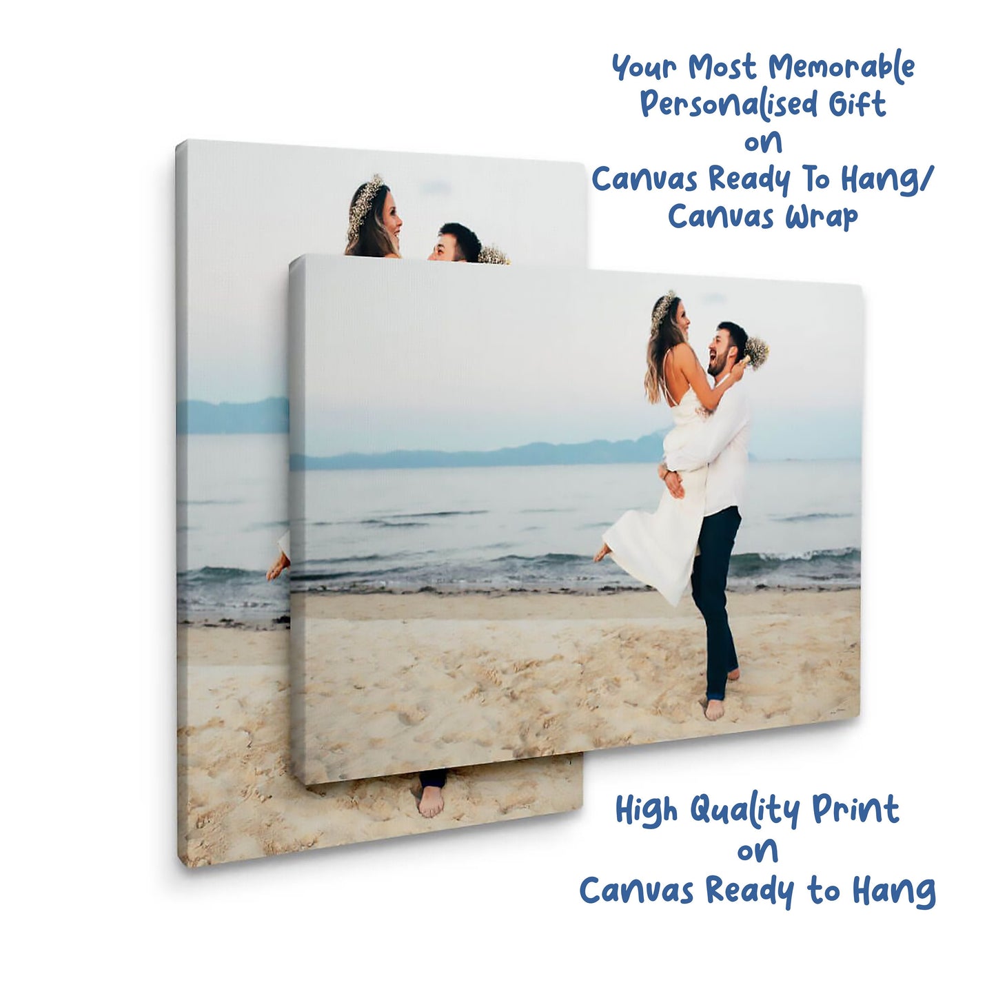 Wedding Vows Photo Print: Custom Poem Anniversary Gift