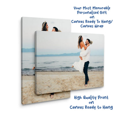 Wedding Vows Photo Print: Custom Poem Anniversary Gift