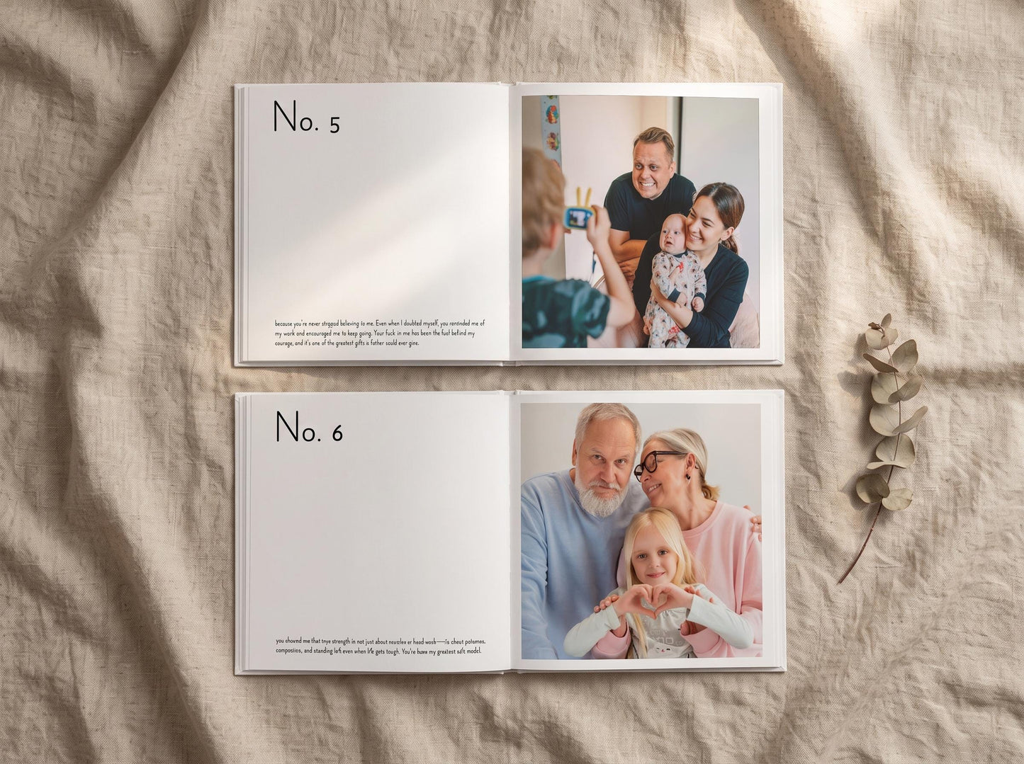 Personalized Reasons We Love You Photo Album: Custom Memory Keepsake